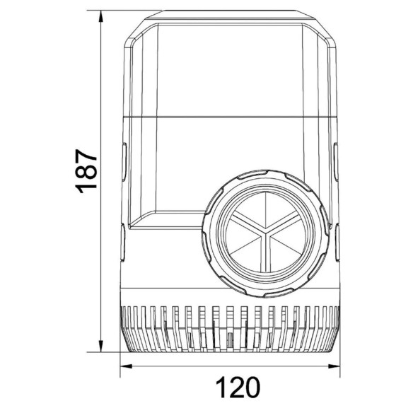 Maxi submersible bilge pump