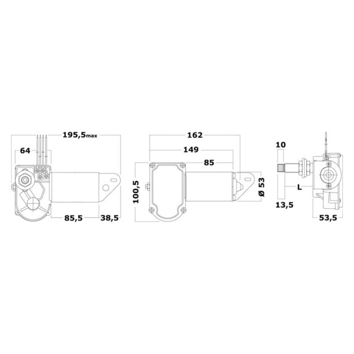 Motor wiperarms and blades