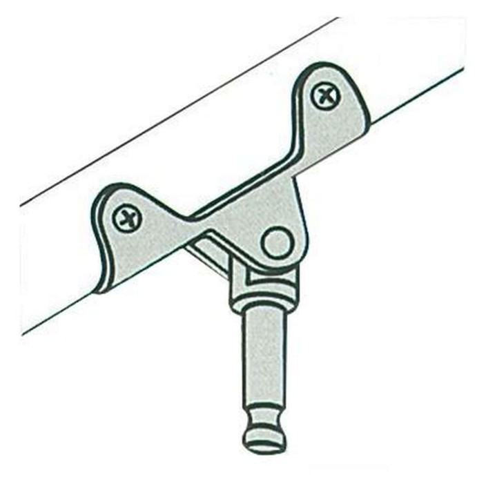 Scalmo ottone cromato canotti