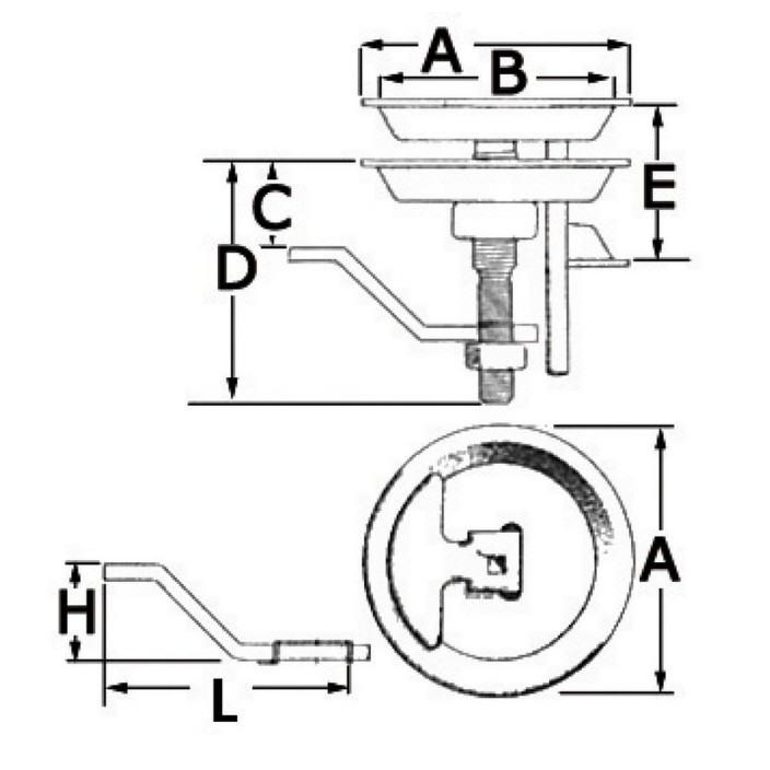 Alzapagliolo inox