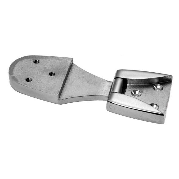 Hinge mirrorpolished AISI 316