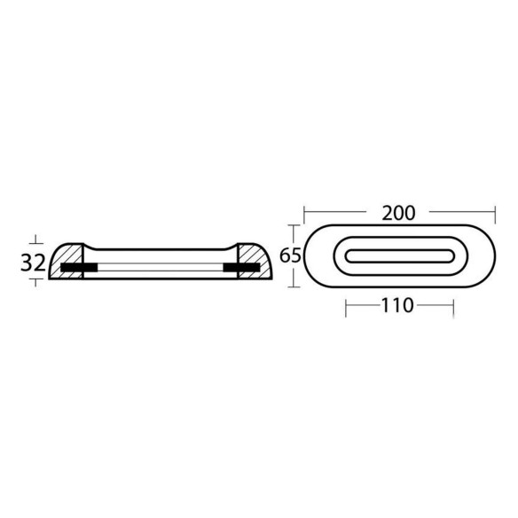 Anode bolt mounting