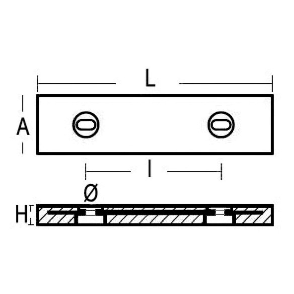 Bolting anode
