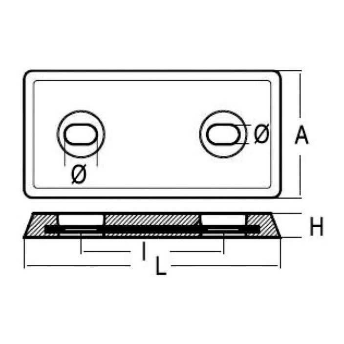 Bolting anode