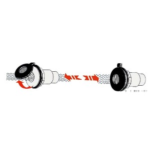 Plastic check valve