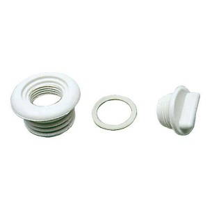 Nylon water drain plug