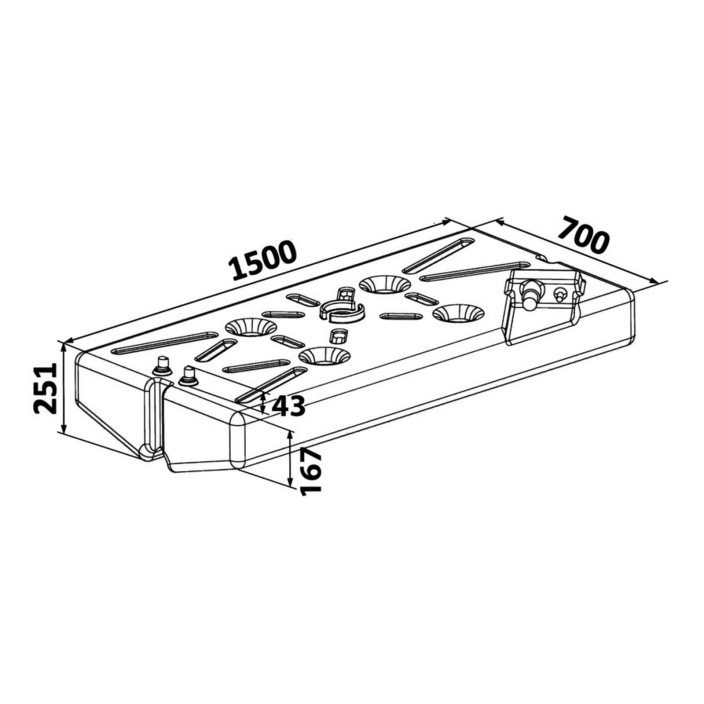 Fuel tank PE