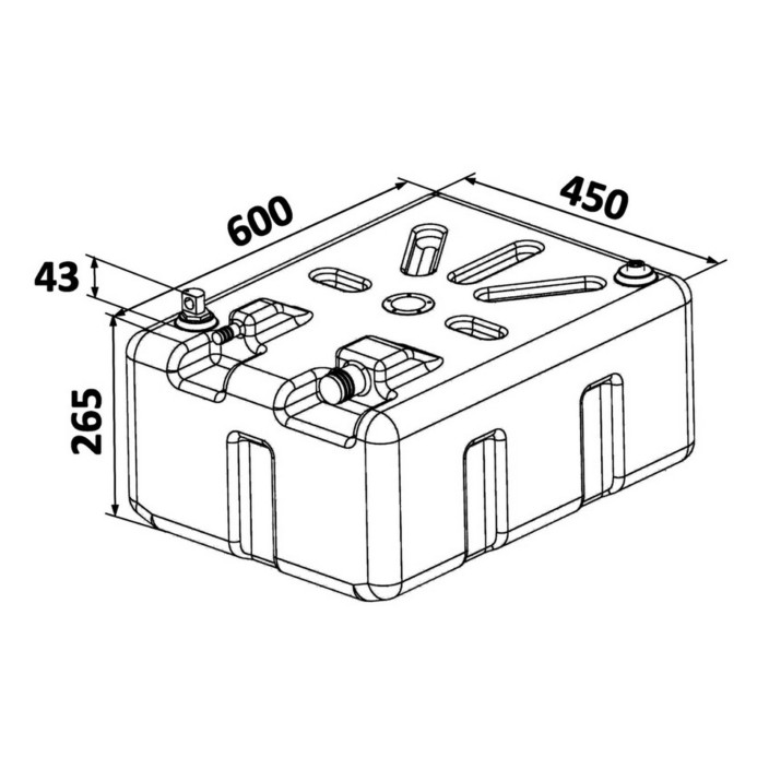 Fuel tank PE