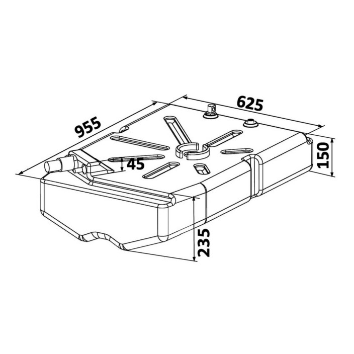 Fuel tank PE