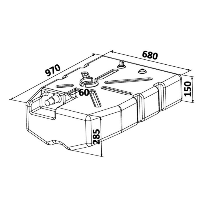Fuel tank PE