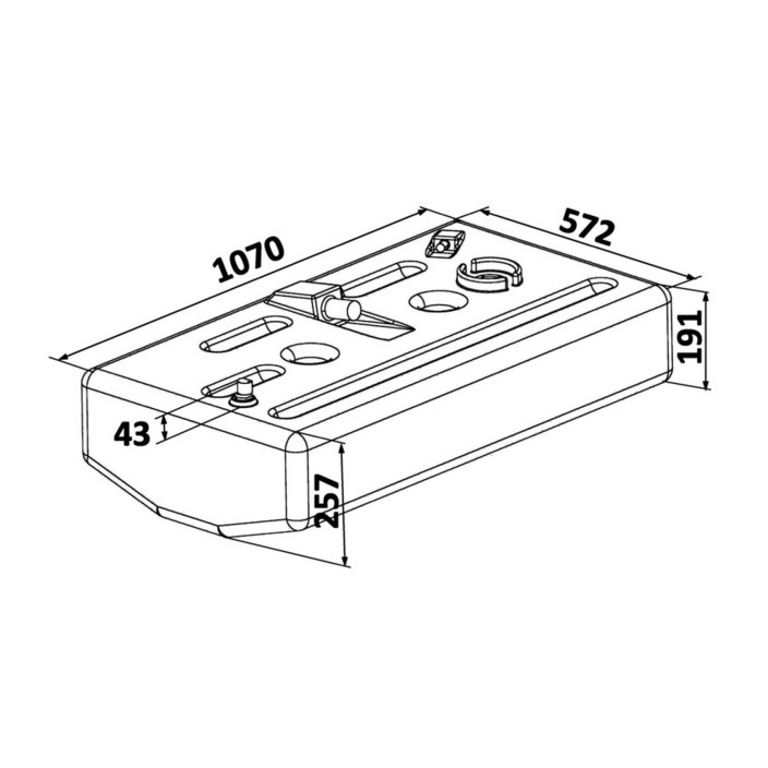 Fuel tank PE