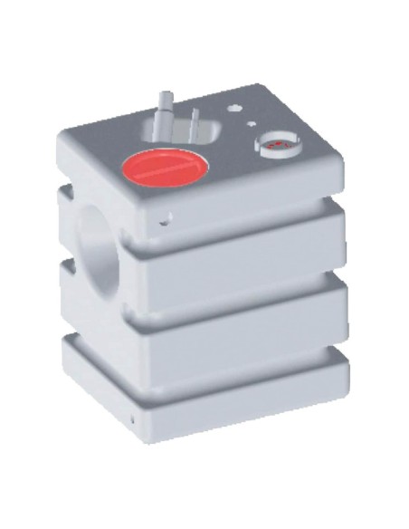 Plastic rail terminal