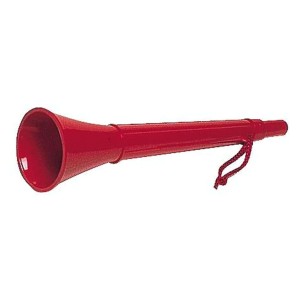 Plastic fog horn