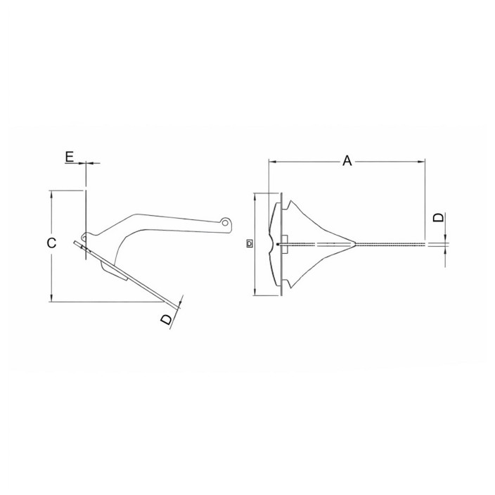 Demountable ANKERPLEX anchors