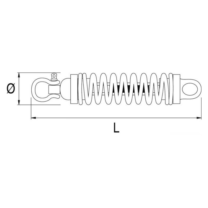 DOUGLAS MARINE Anlegeeinrichtung Cardan