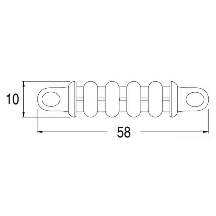 Dispositivo di ormeggio DOUGLAS MARINE Master Mooring GIGA 40
