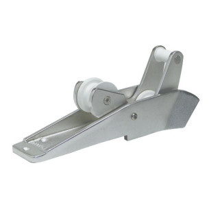 Light alloy seesaw roller