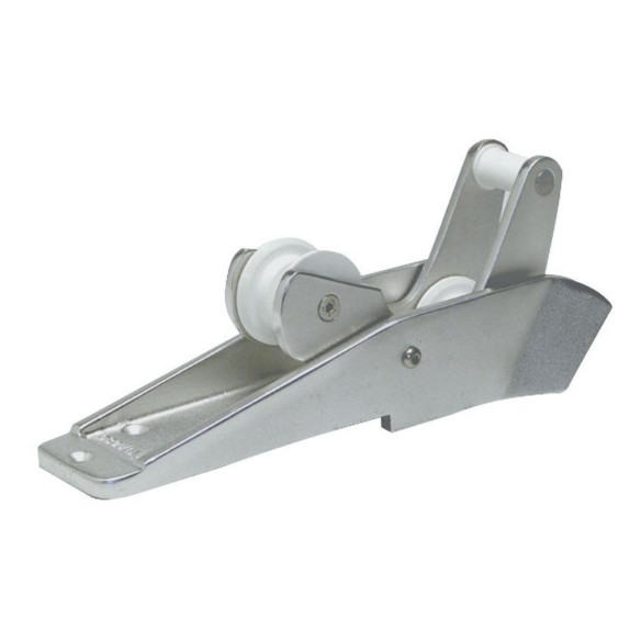 Light alloy seesaw roller