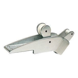 Light alloy seesaw roller