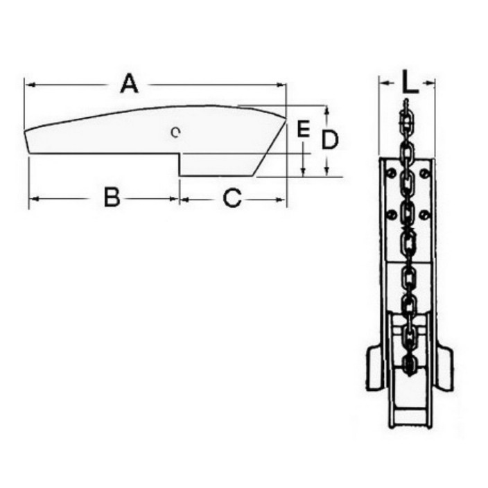 SS seesaw roller
