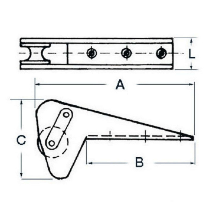 Musone speciale inox BruceTrefoil
