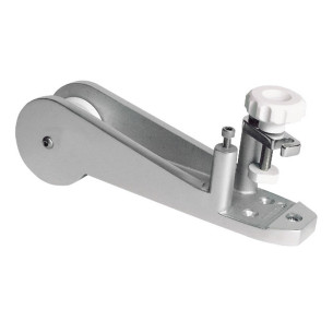 Alloy bow roller with locking