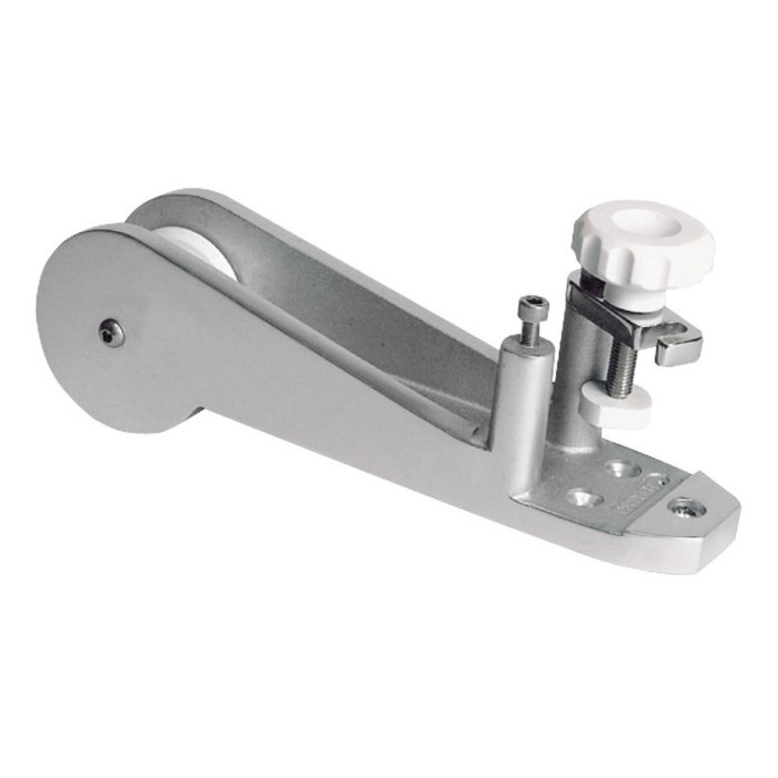 Alloy bow roller with locking