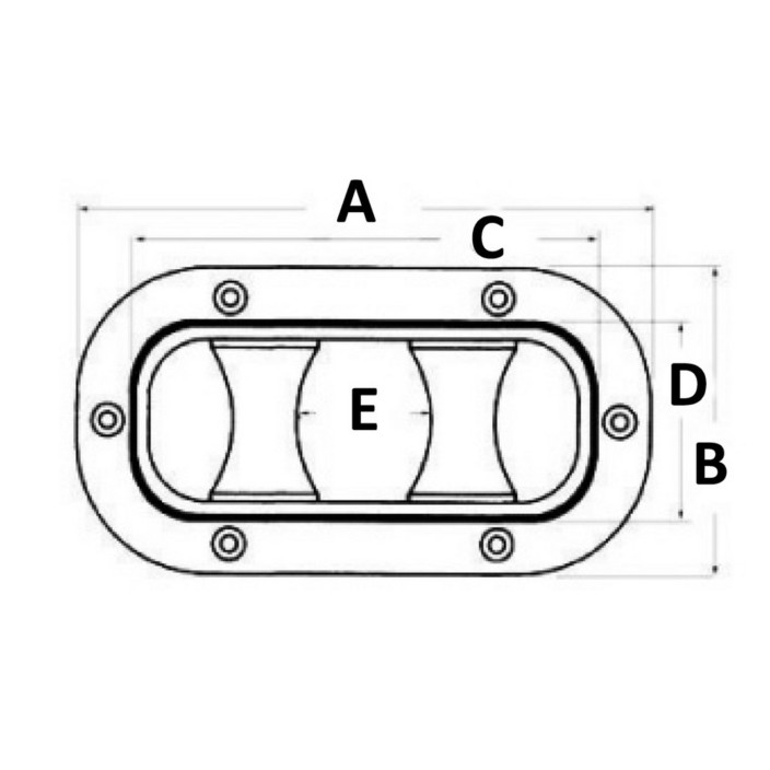 Hawsehole roller version