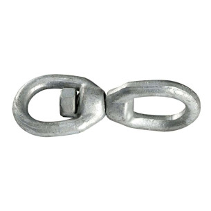 Galvanized chain swivel