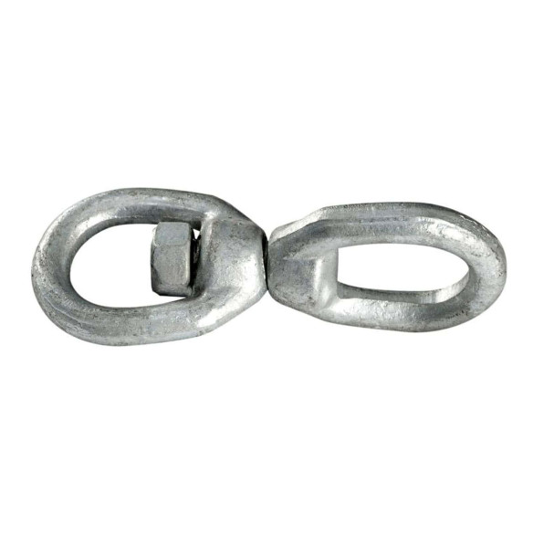 Galvanized chain swivel