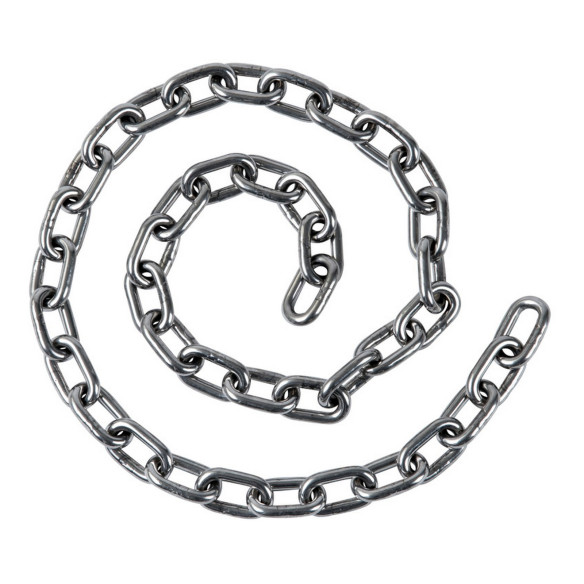 Coppia di spezzoni catena inox