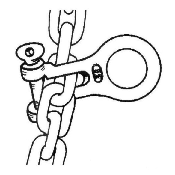 Chain gripper 68 mm