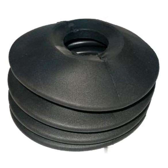 Rubber bellow hauling hook