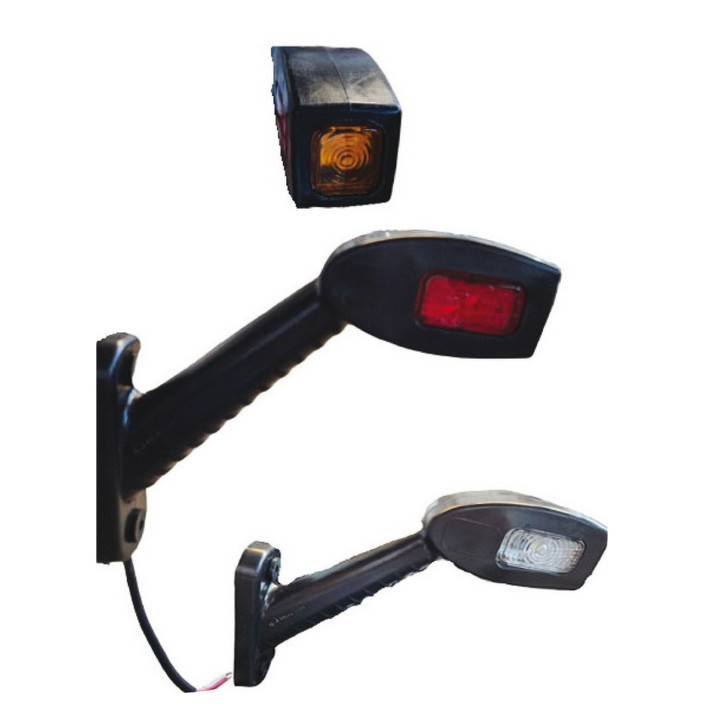 Fanale ingombro LED corpo gomma