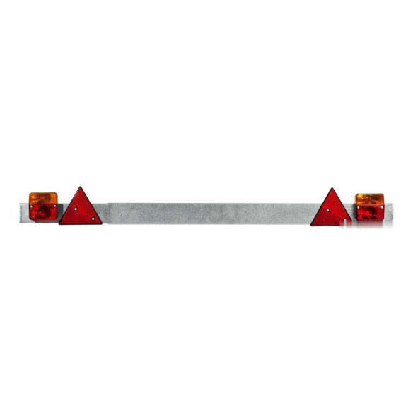 Adjustable rear bar with lights