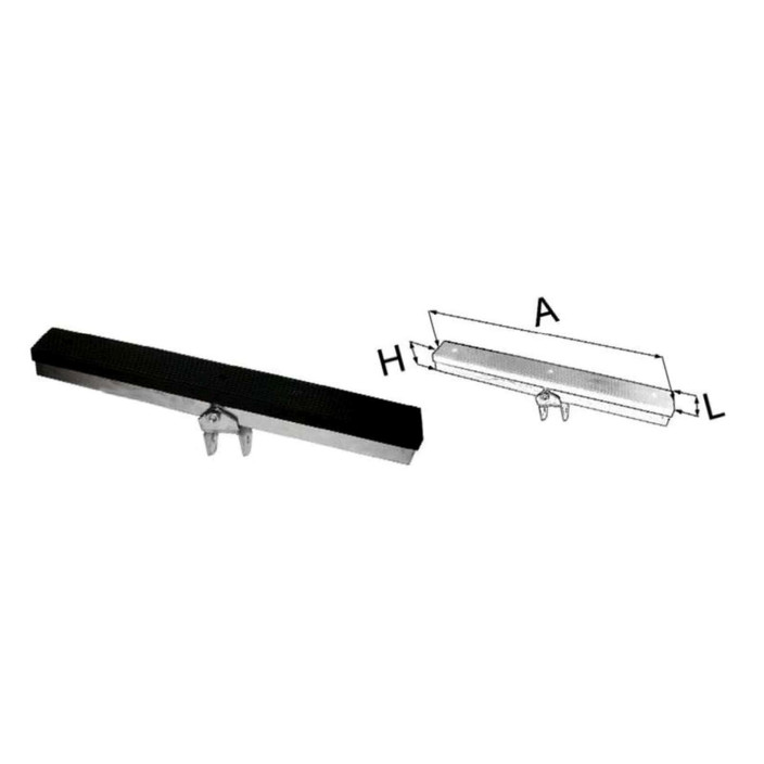 Side support with bracket