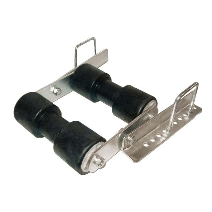 Rear swinging roller