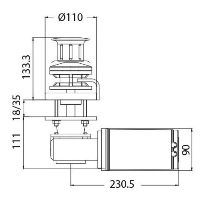 ITALWINCH Smart R1 windlass