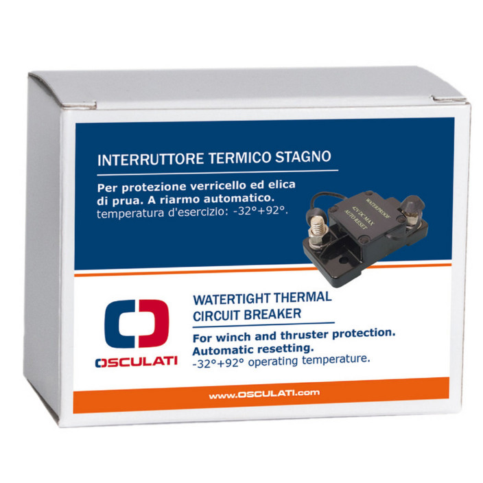 Interruttore termico stagno con riarmo aut