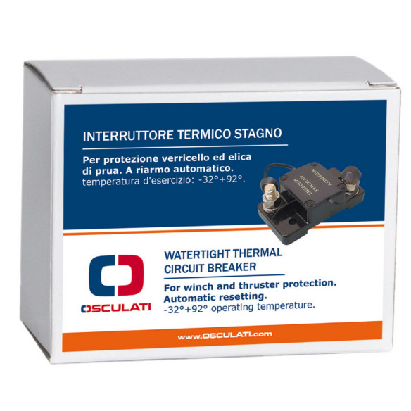 Interruttore termico stagno con riarmo aut