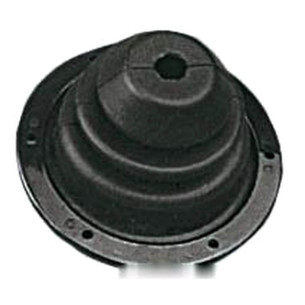 Rubber bellows with ABS ring nut