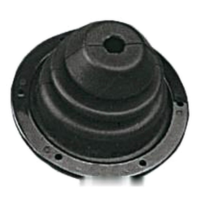 Rubber bellows with ABS ring nut