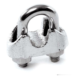 Morsetto cavallotto inox