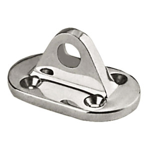 Basetta inox lifeline occhio