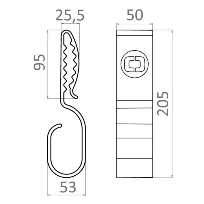 Cable hook  ropes