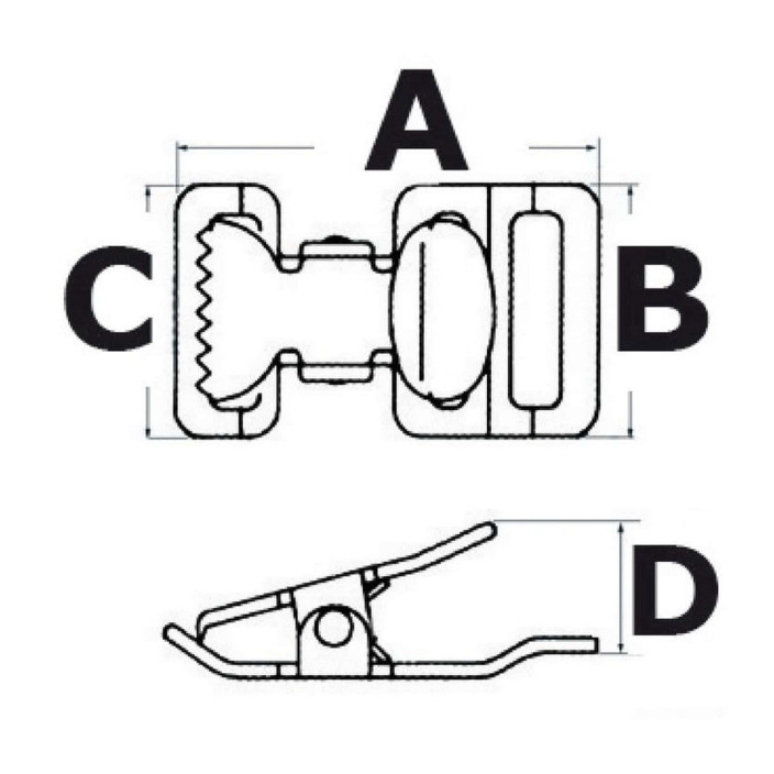 SS tensionig buckle
