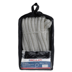 Mooring line with eye