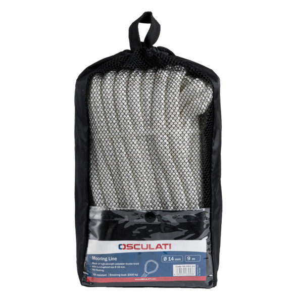 Mooring line with eye