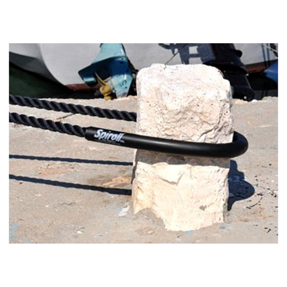 Spiroll rope saver black