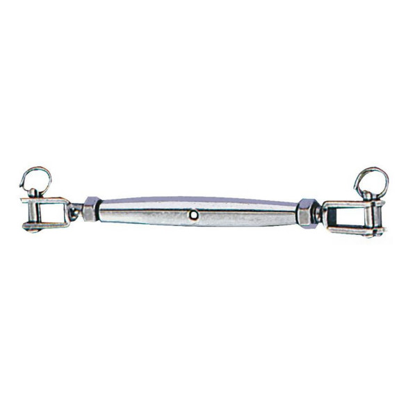 Turnbuckle two fixed jaws AISI 316